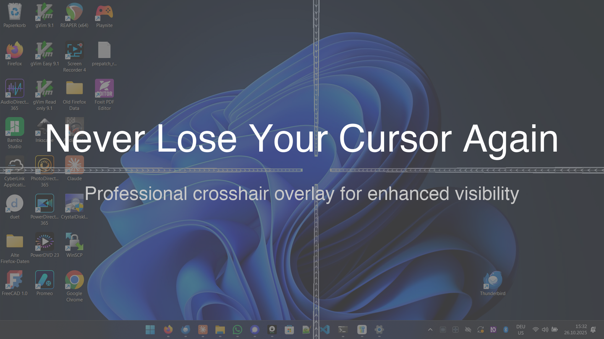 MouseCross on Windows